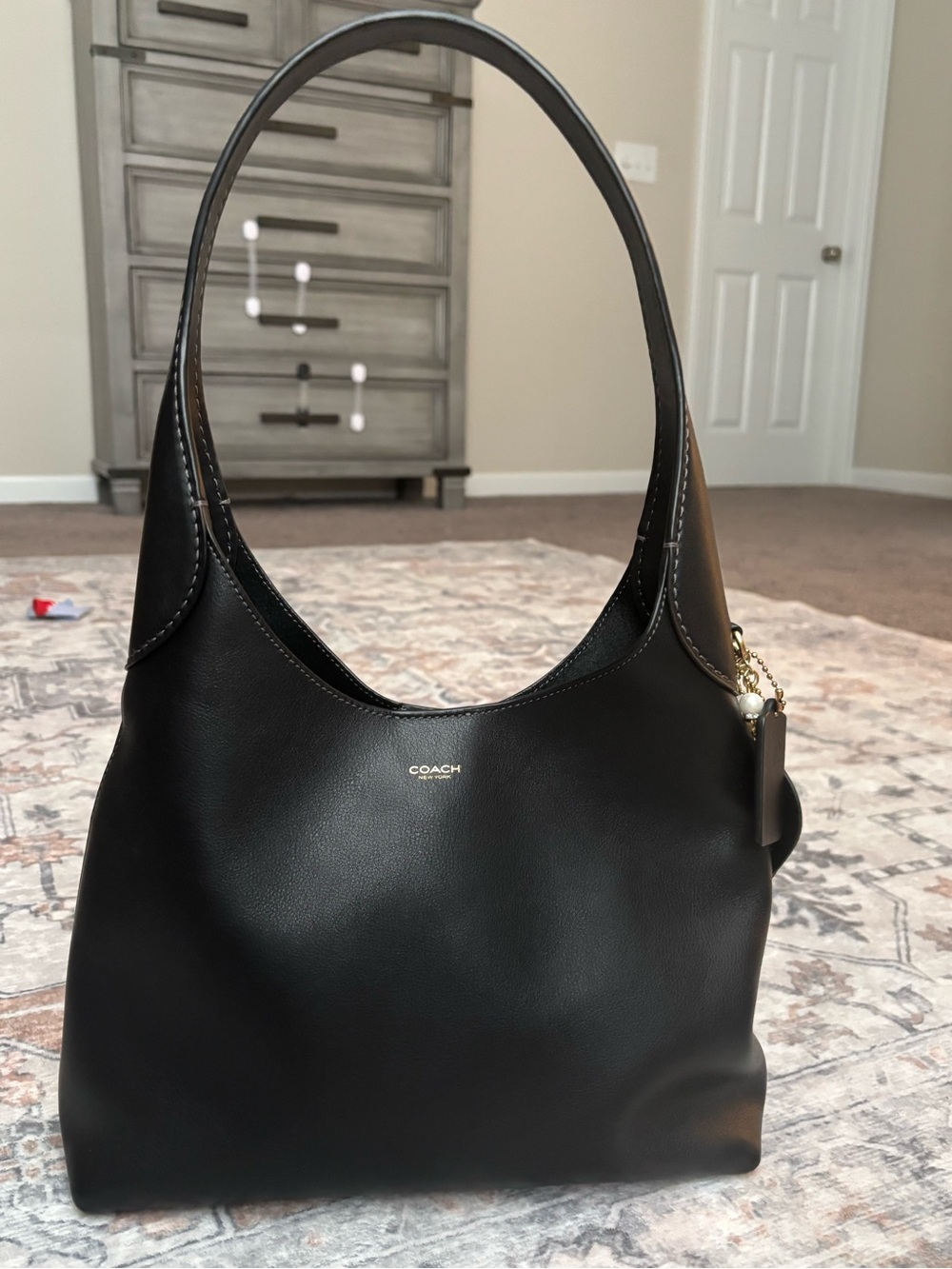 Coach Black Leather Brooklyn 28